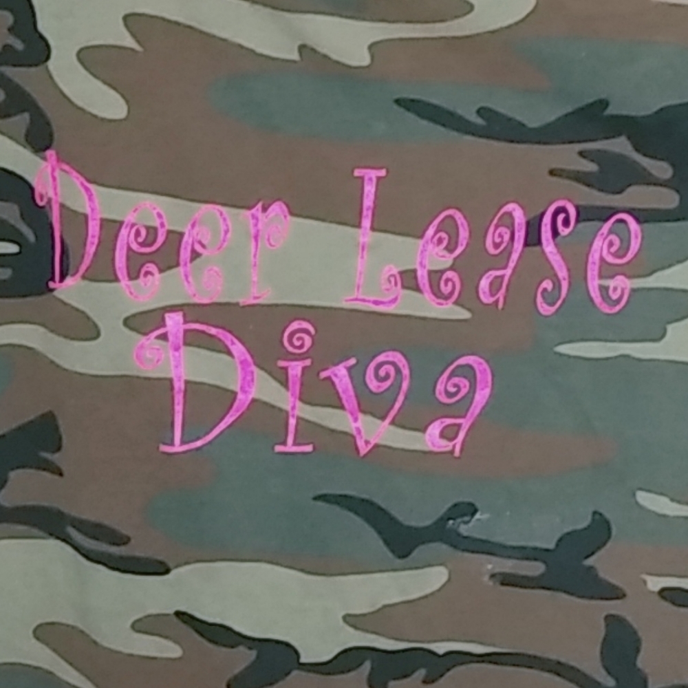 Code 5 2X Deer Lease Diva Camo Top